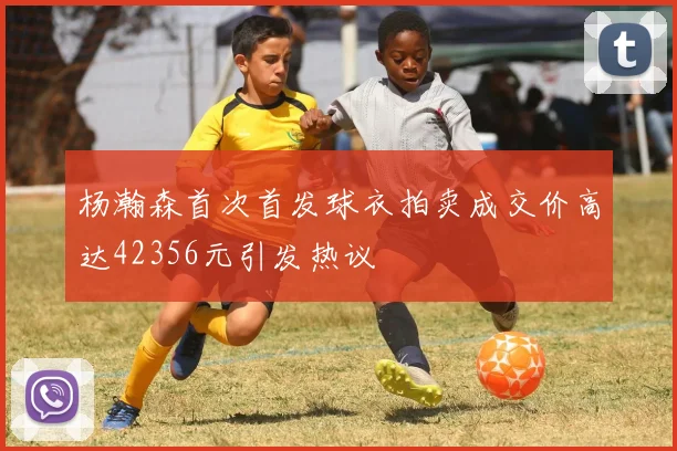 杨瀚森首次首发球衣拍卖成交价高达42356元引发热议